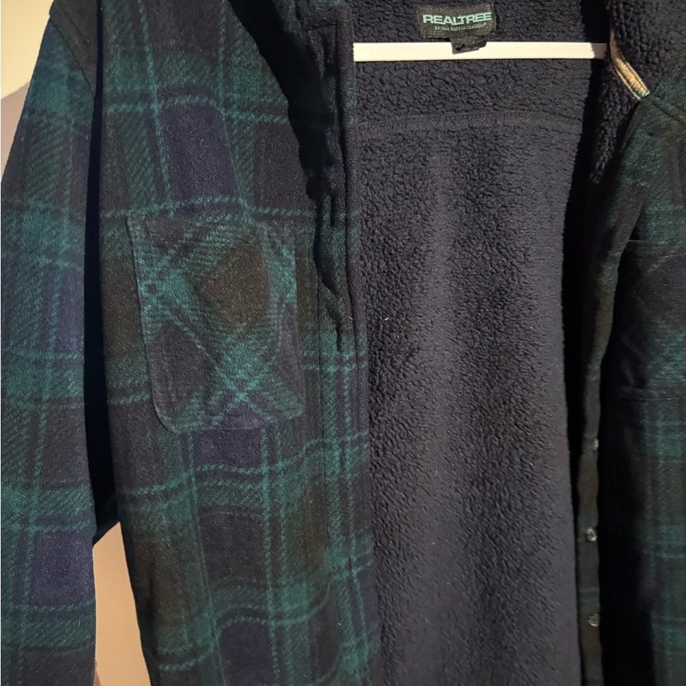 Realtree Navy Fleece Jacket